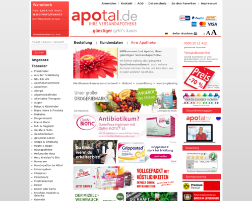 apotal.de screenshot