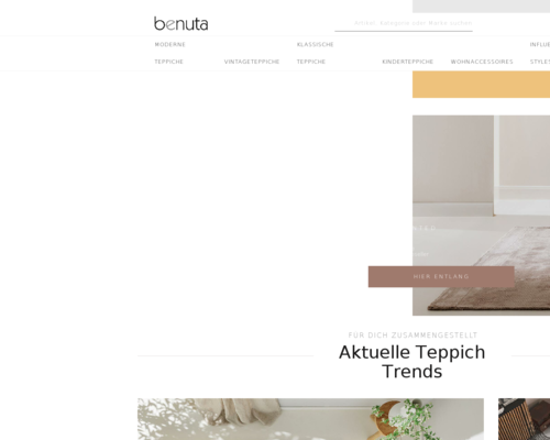 benuta.com screenshot
