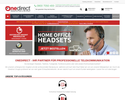 onedirect.com screenshot