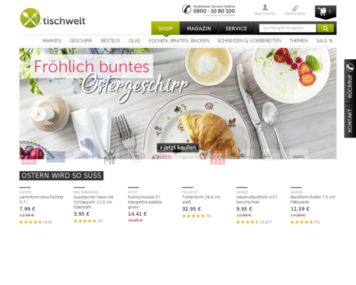 tischwelt.de screenshot