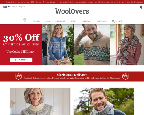 woolovers.com screenshot
